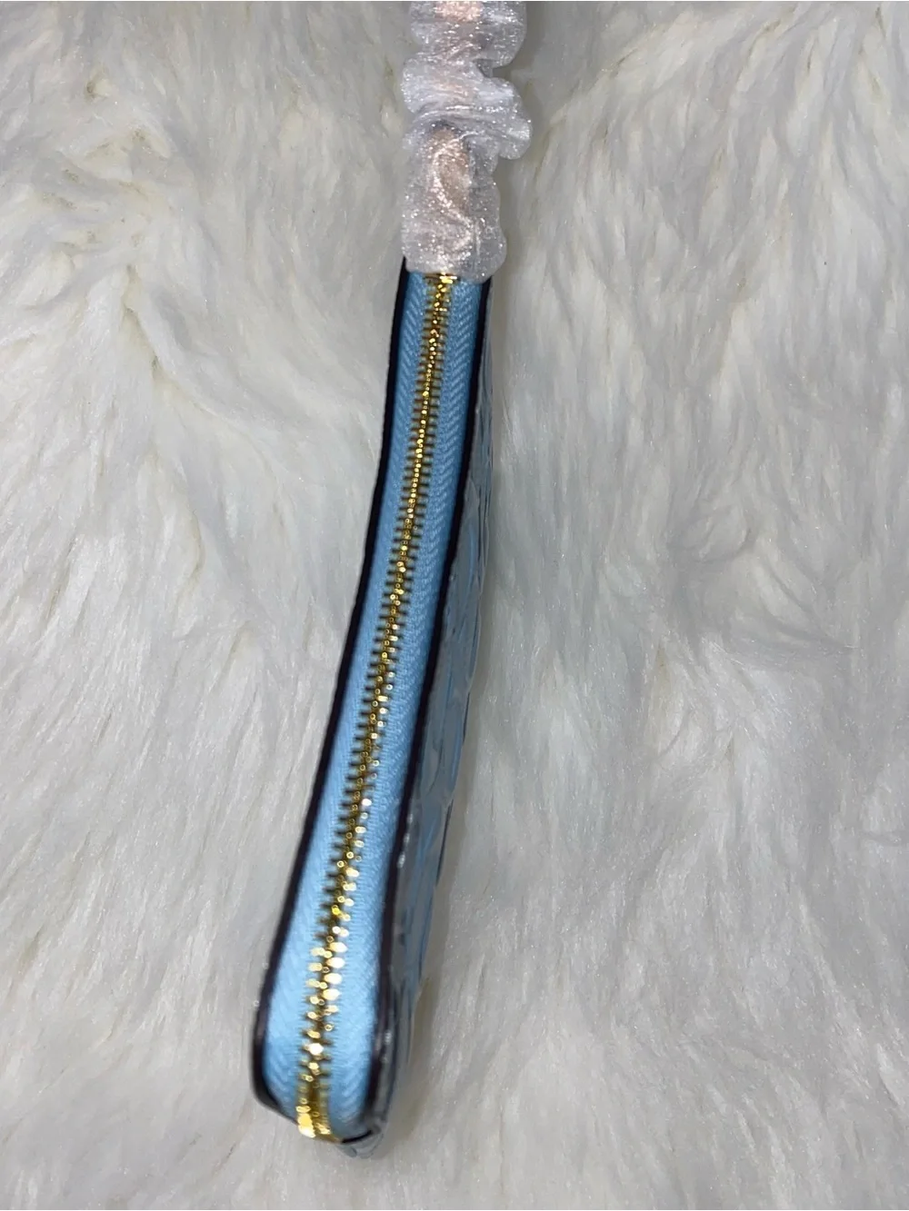 Coach leather Corner Zip Wristlet In Signature Leather New - Picture 4 of 12